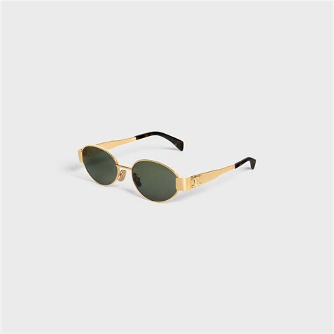 celine gold and green sunglasses|Celine sunglasses nordstrom.